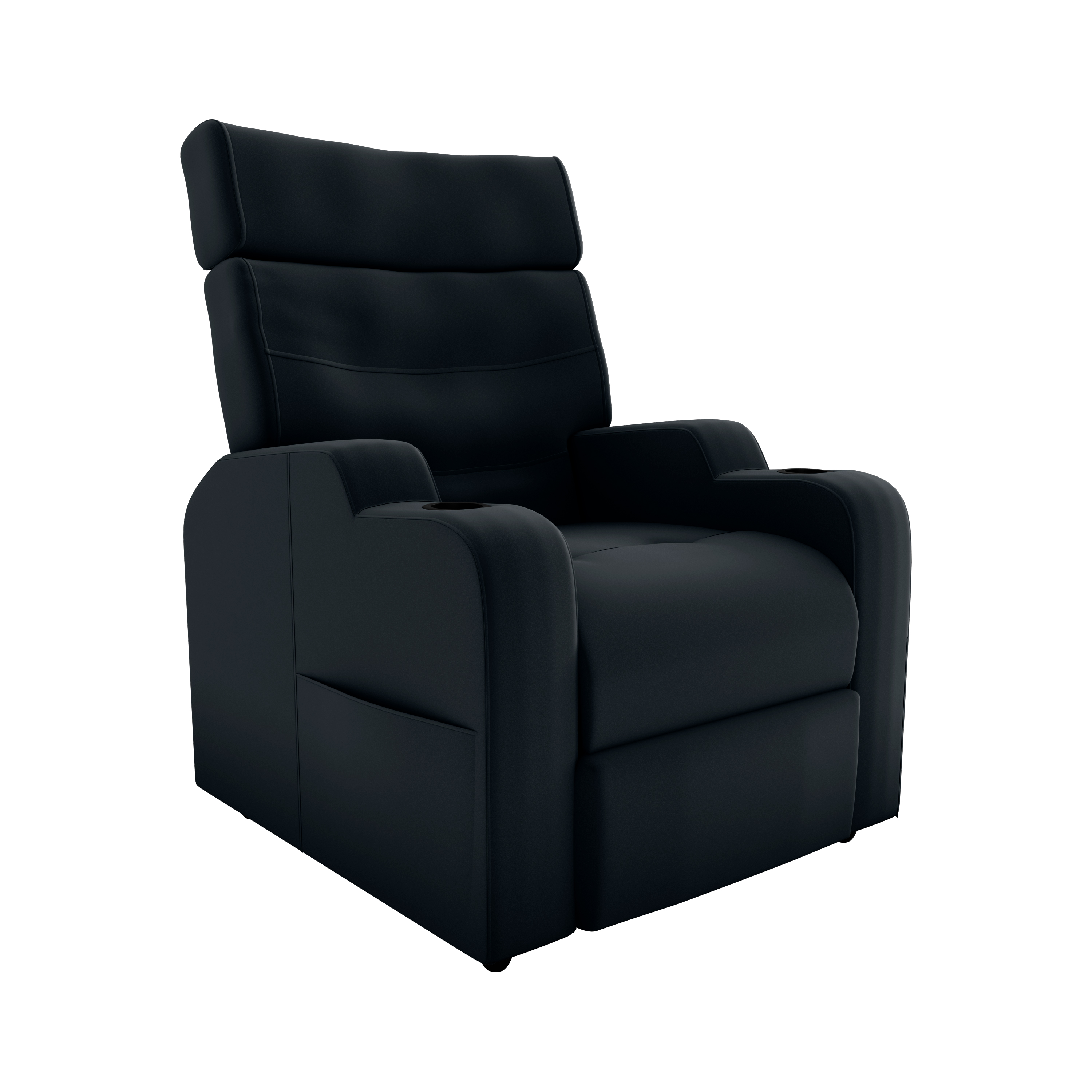 Poltrona reclinavel Toro Tecido: F-451 Veludo inca