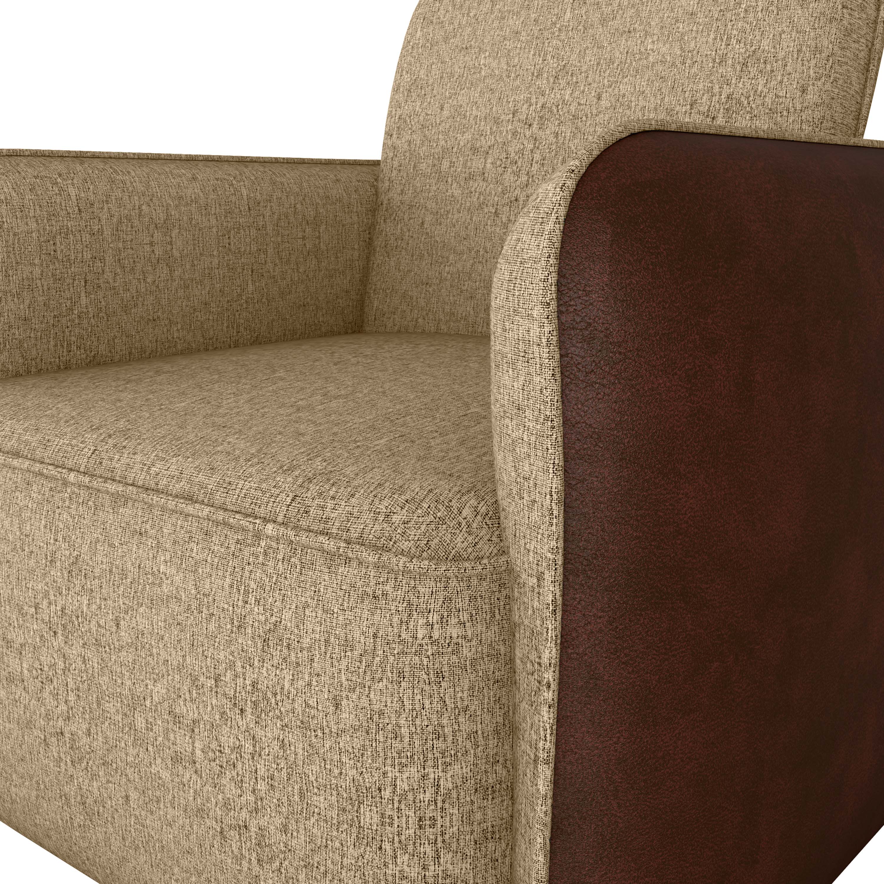 Poltrona decorativa Zurique Tecido: E-486 Vancouver linen
