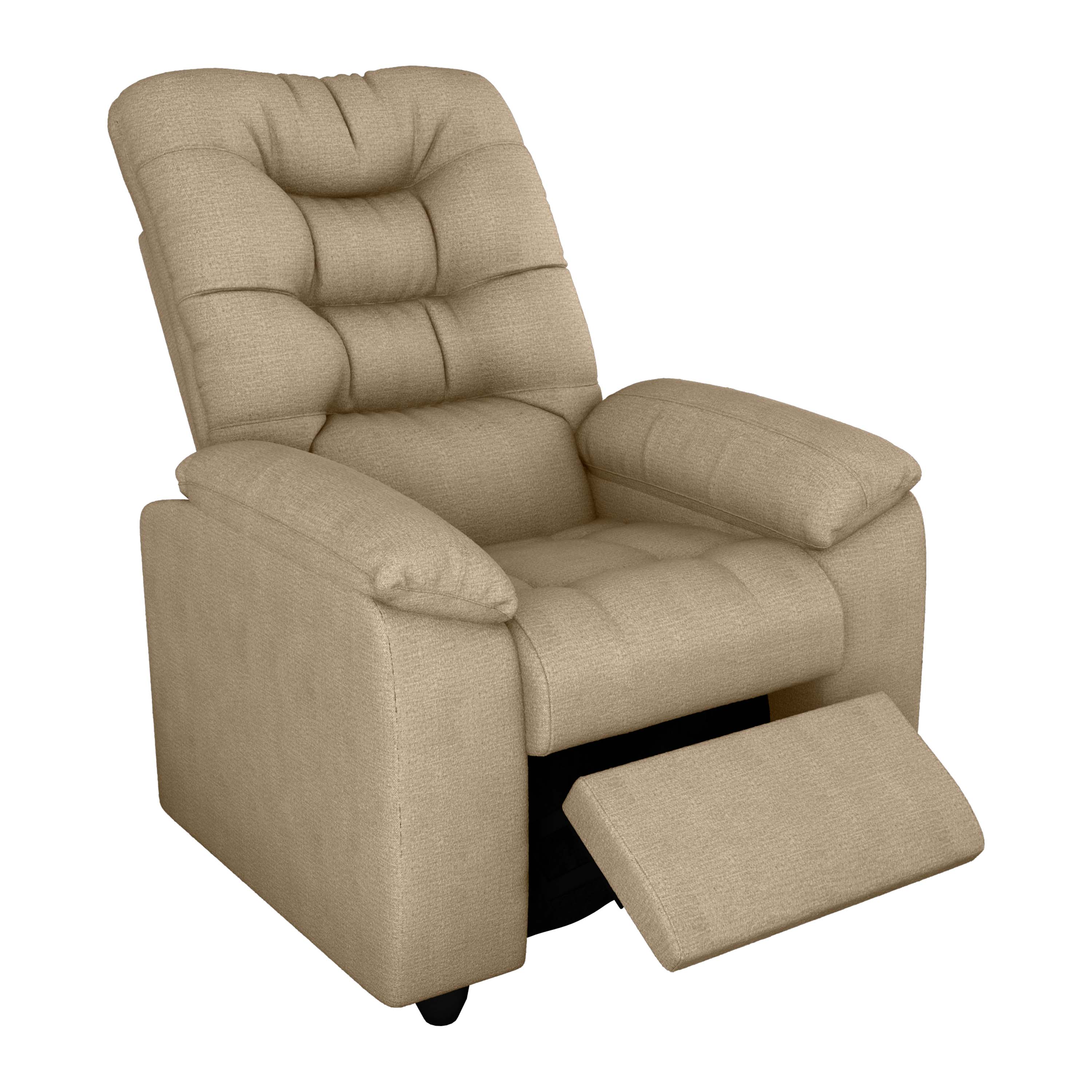 Poltrona reclinavel Onix Tecido: F-439 Veludo jaguar
