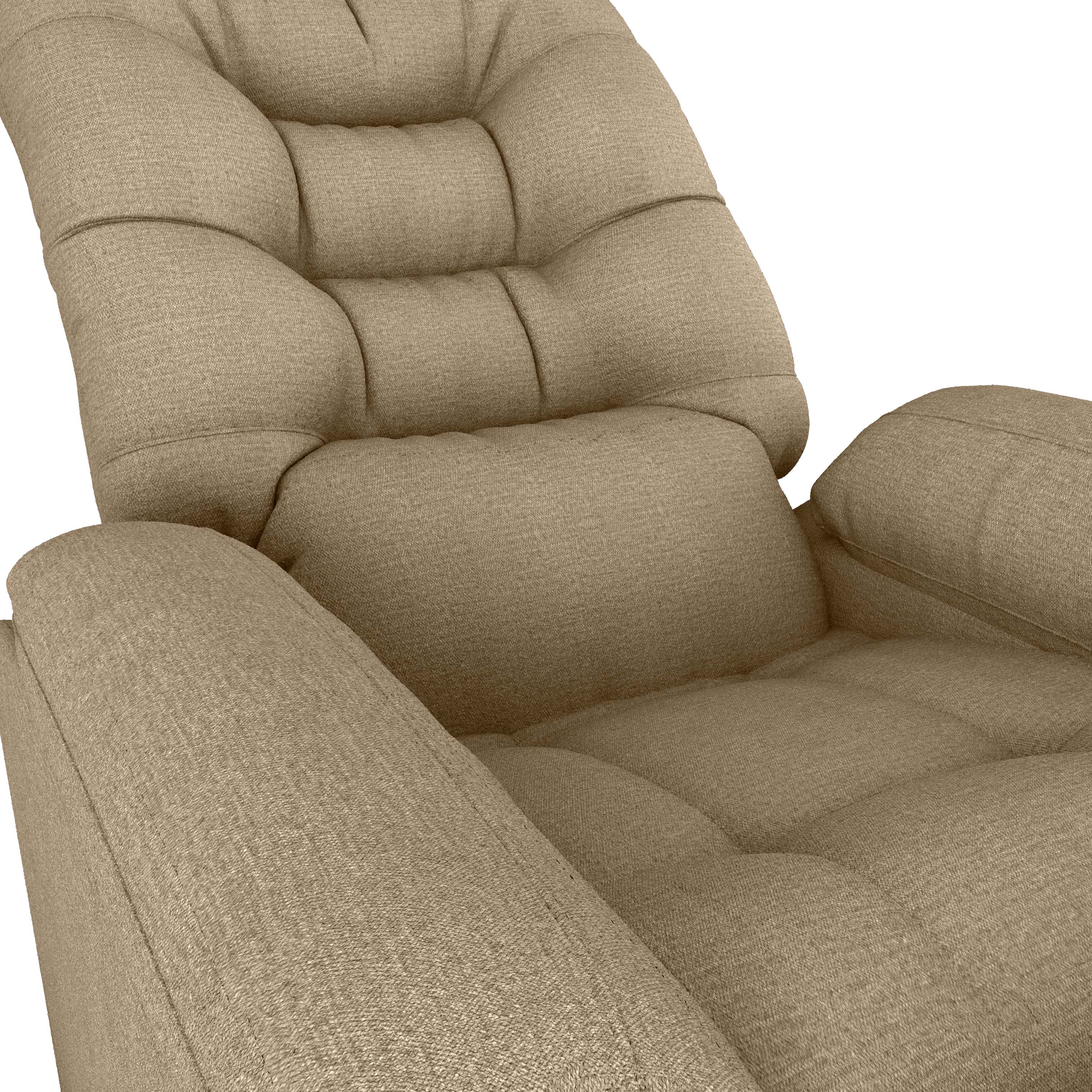 Poltrona reclinavel Onix Tecido: F-439 Veludo jaguar