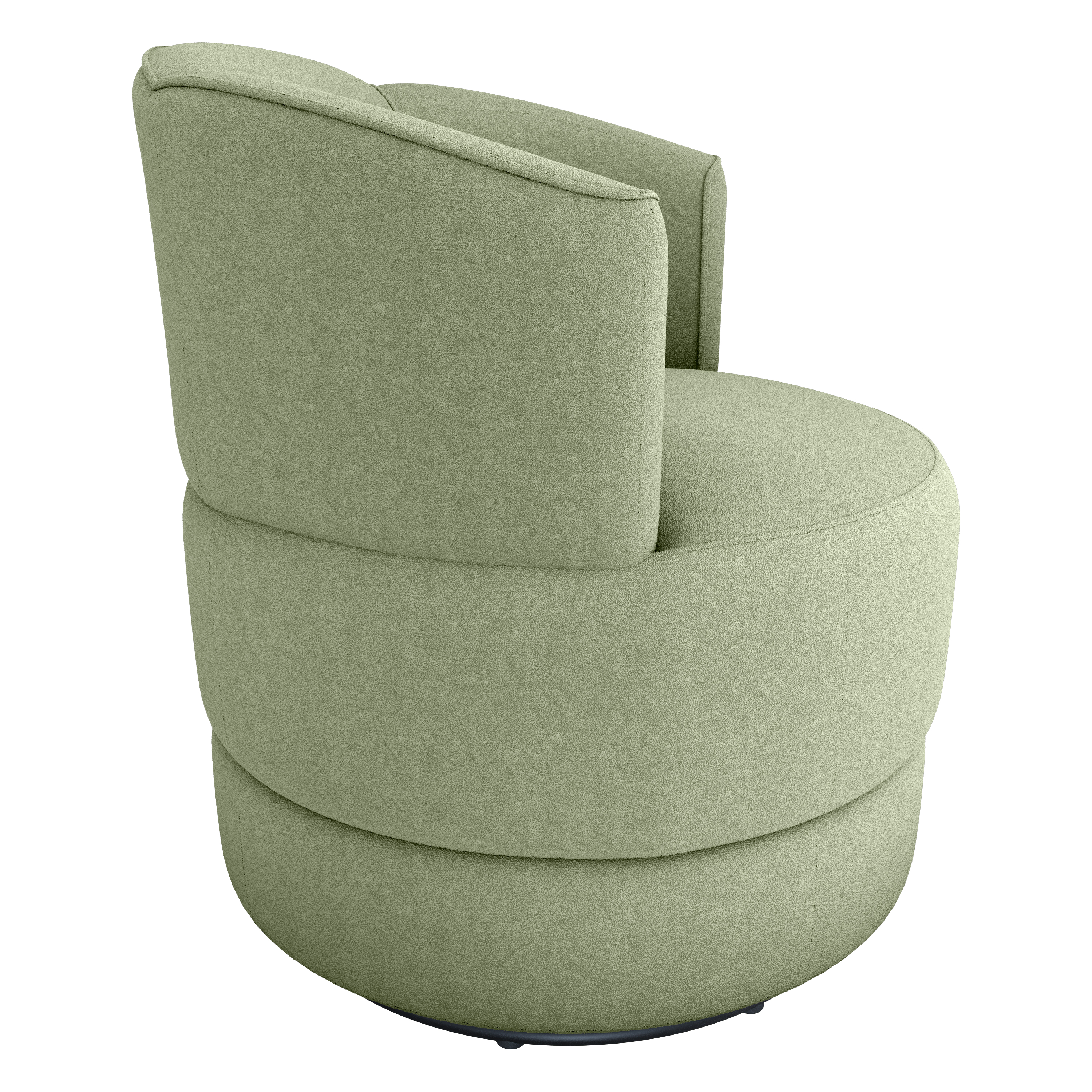 Poltrona decorativa Marselha Tecido: F-494 Bouclê