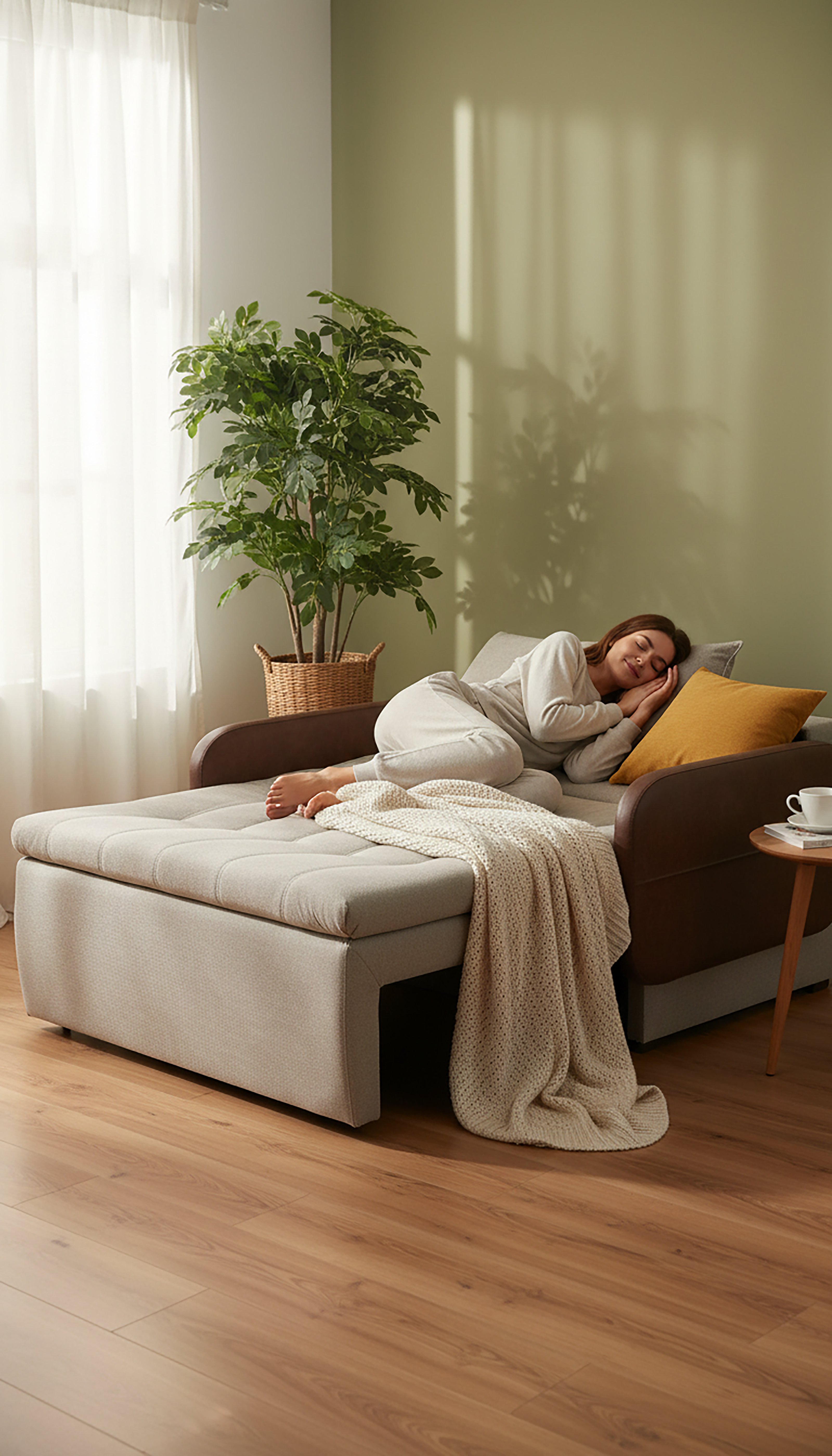 Sofa cama Sissy Tecido: G-504 Pompeia