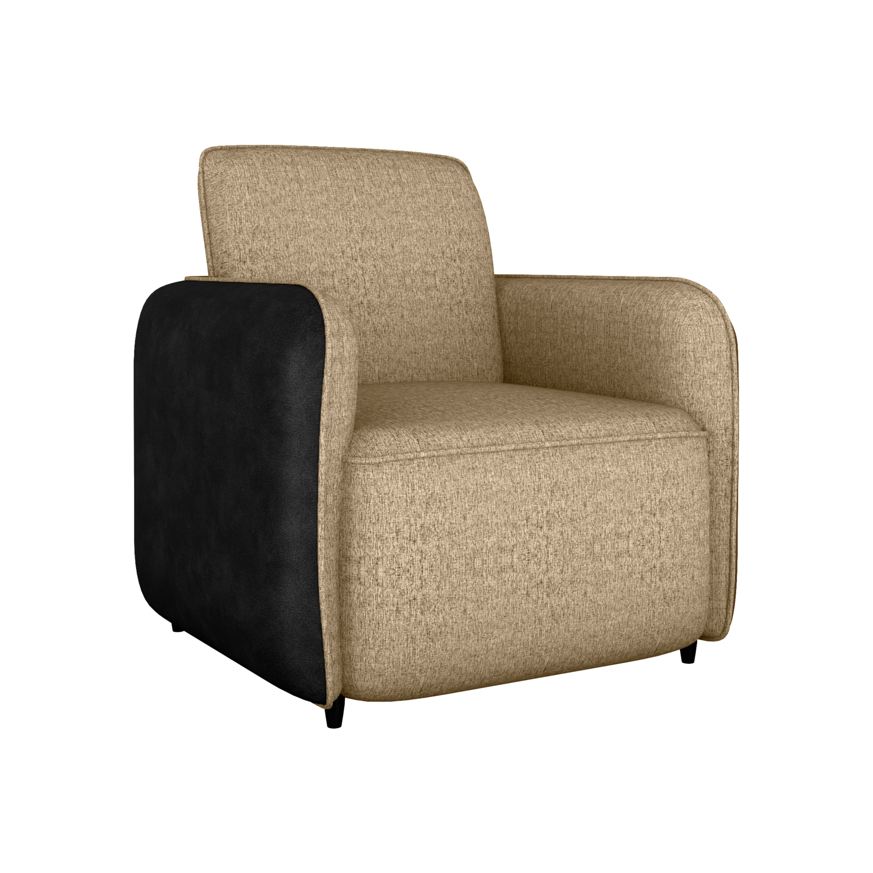 Poltrona decorativa Zurique Tecido: E-486 Vancouver linen