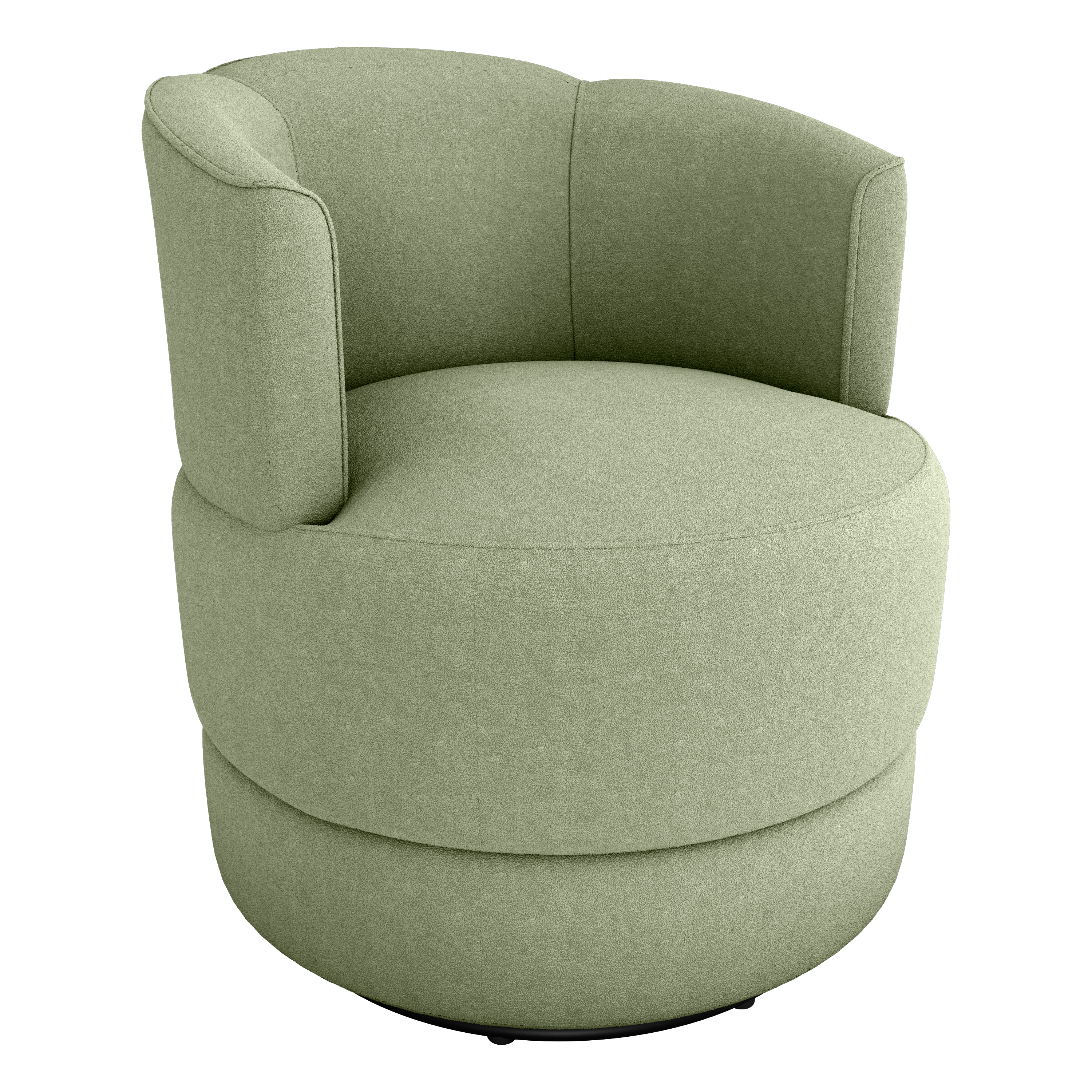 Poltrona decorativa Marselha Tecido: F-494 Bouclê