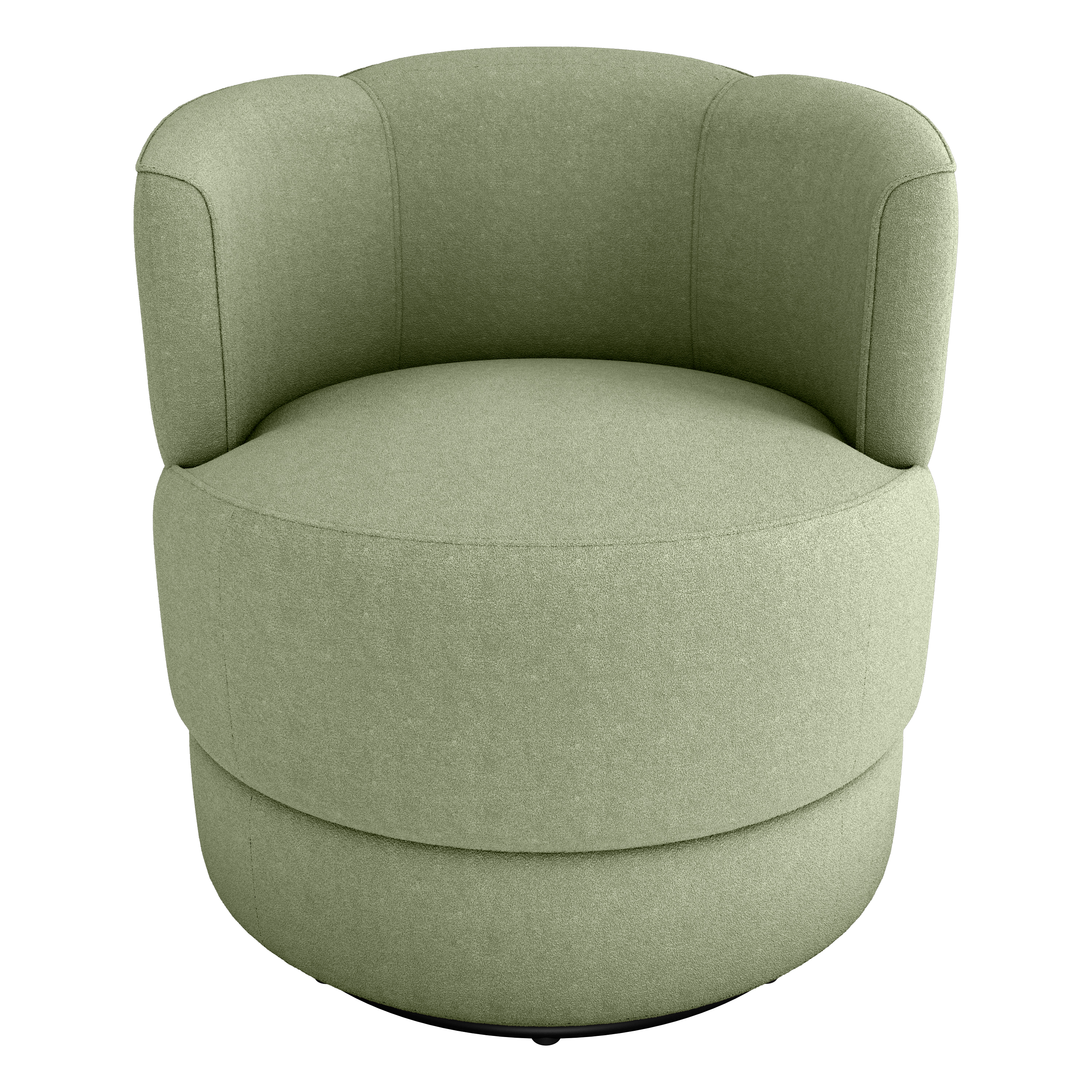 Poltrona decorativa Marselha Tecido: F-494 Bouclê