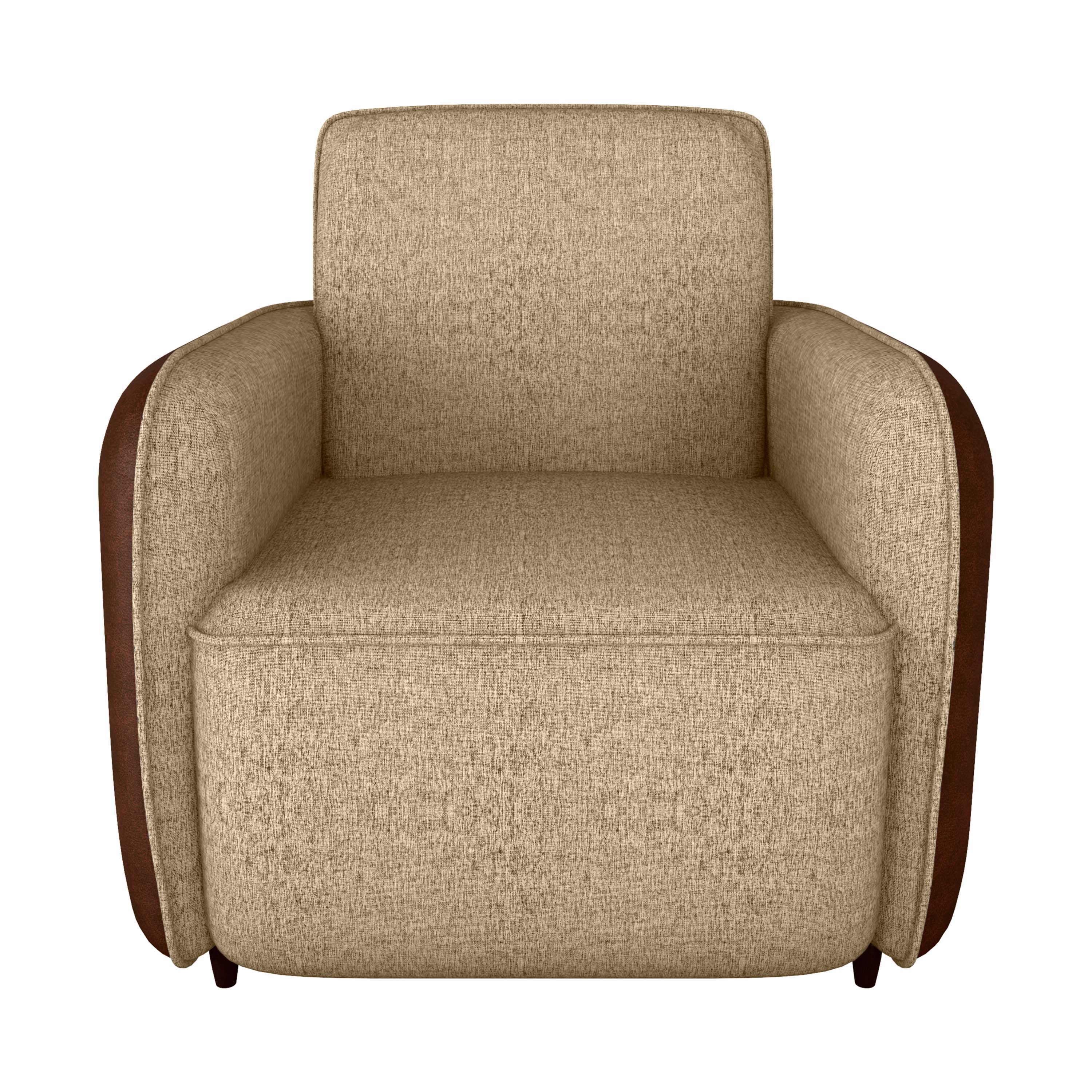 Poltrona decorativa Zurique Tecido: E-486 Vancouver linen