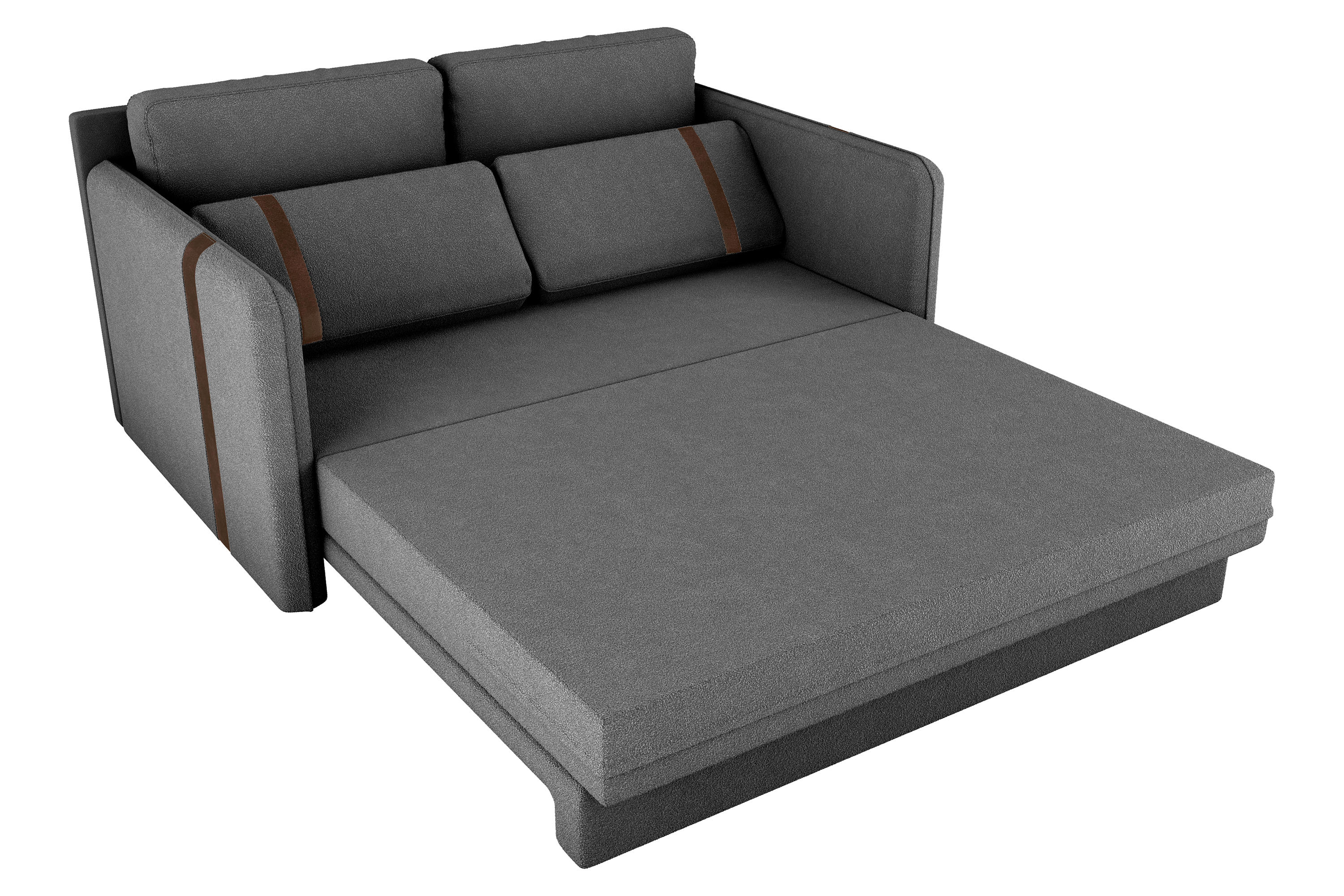 Sofa cama Martina new Tecido: F-497 Bouclê