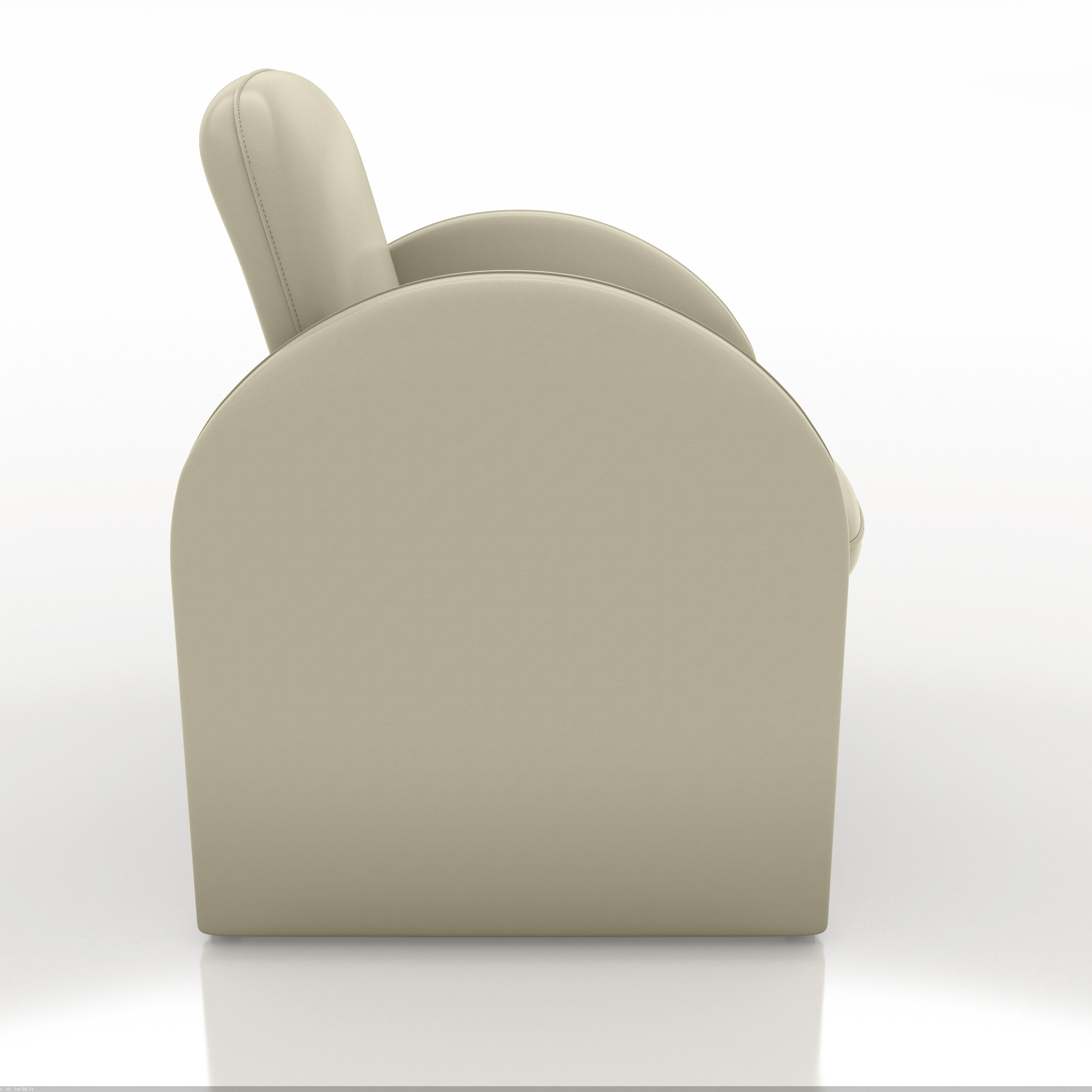 Poltrona decorativa Nayara Tecido: F-290 Corano