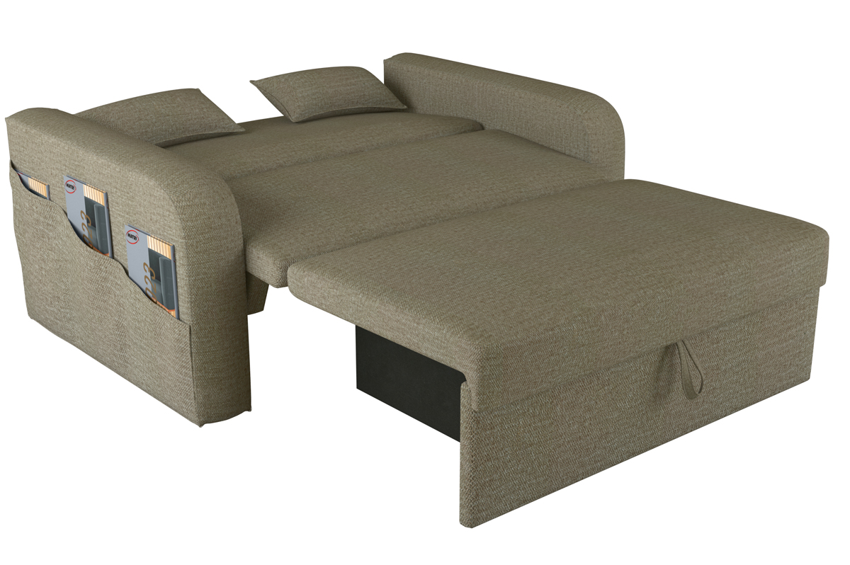 Sofa cama Lady dai Tecido: F-439 Veludo jaguar