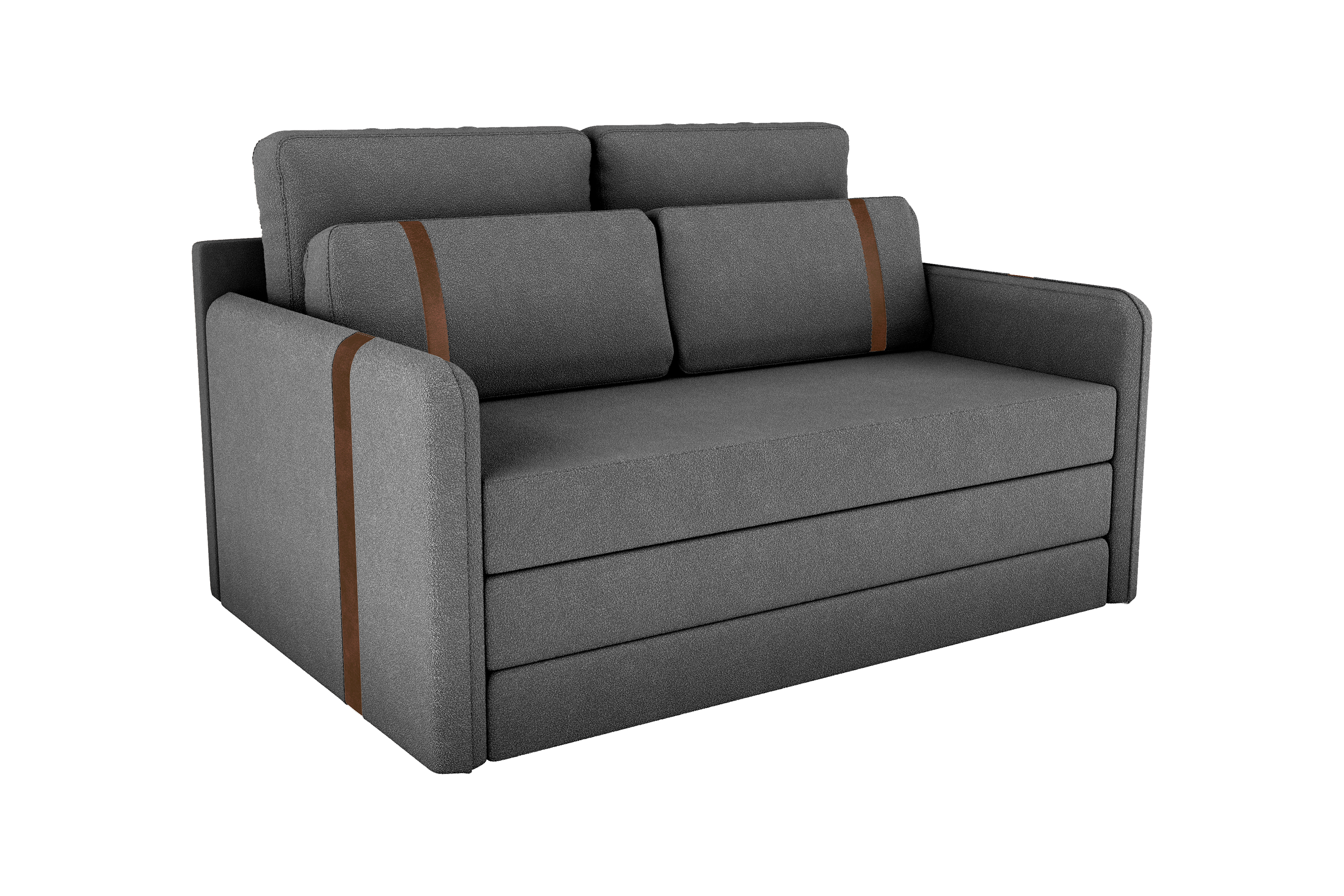 Sofa cama Martina new Tecido: F-497 Bouclê