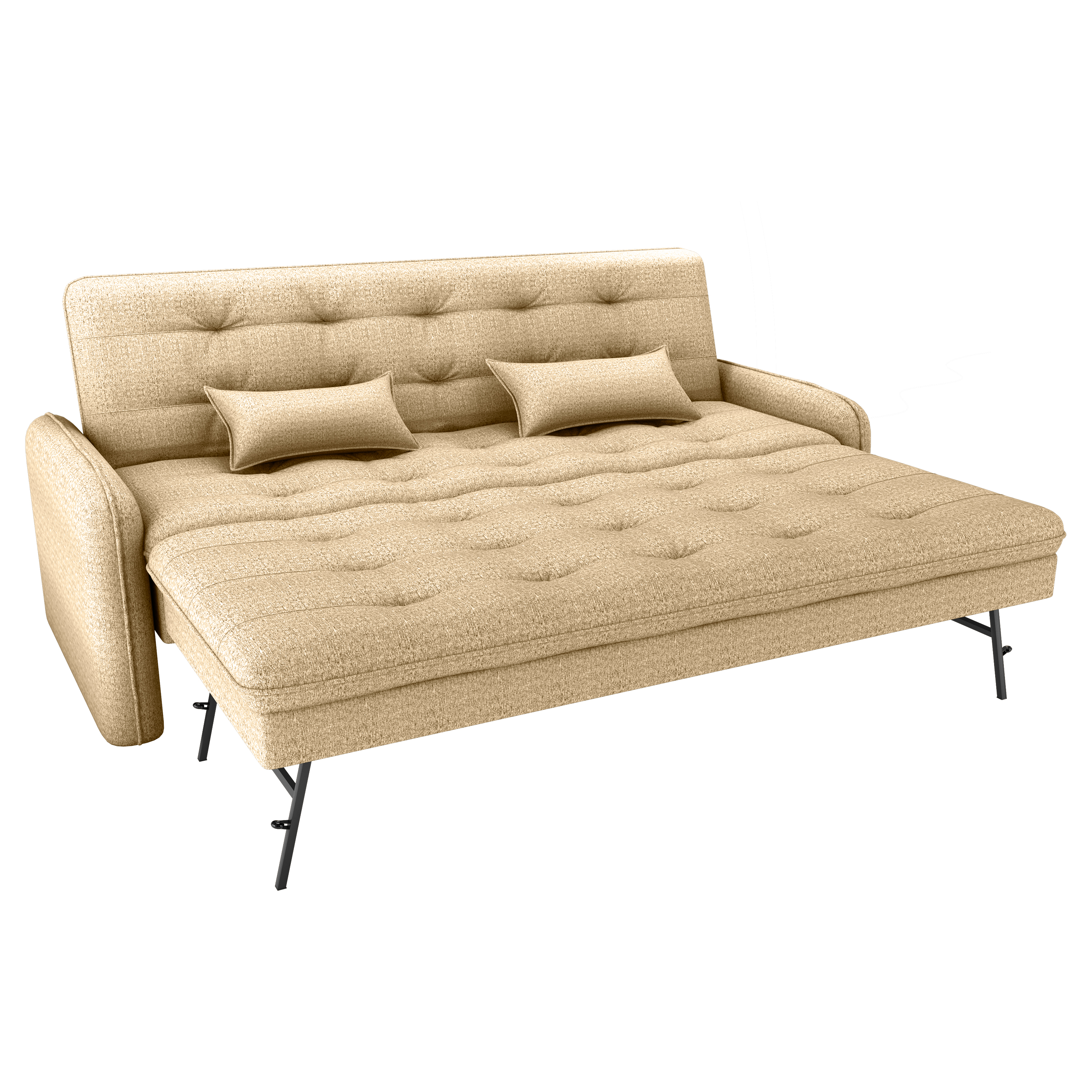 Sofa cama Madalena Tecido: E-486 Vancouver linen