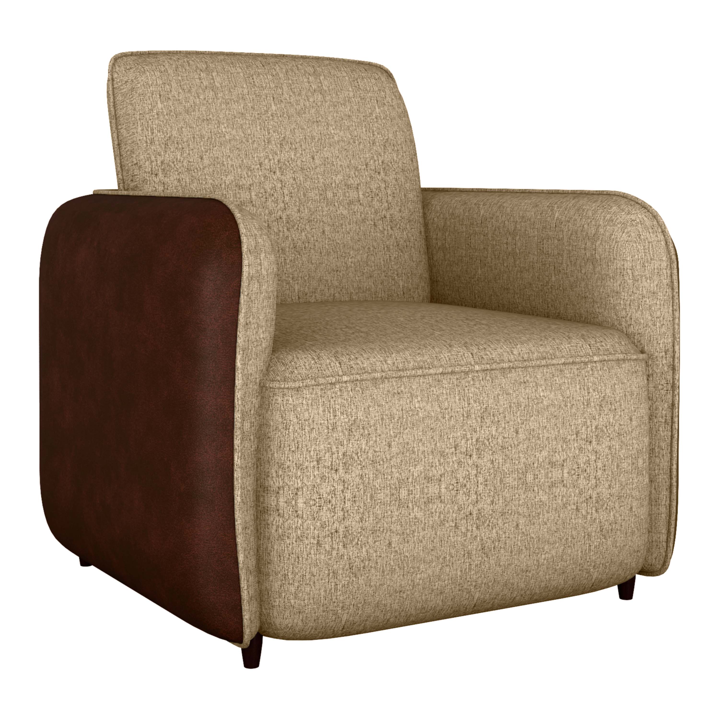 Poltrona decorativa Zurique Tecido: E-486 Vancouver linen