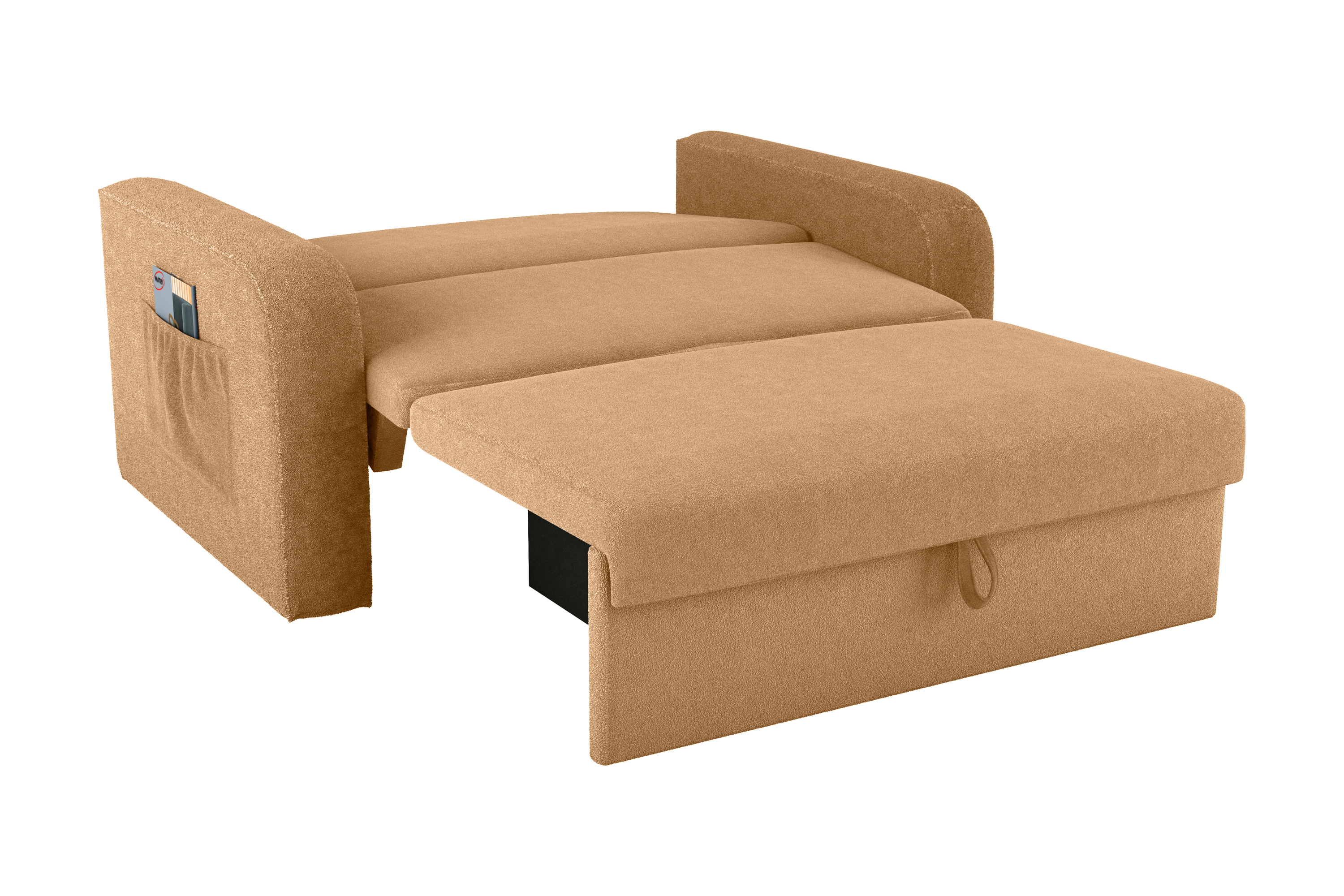 Sofa cama Daiane Tecido: F-493 Bouclê