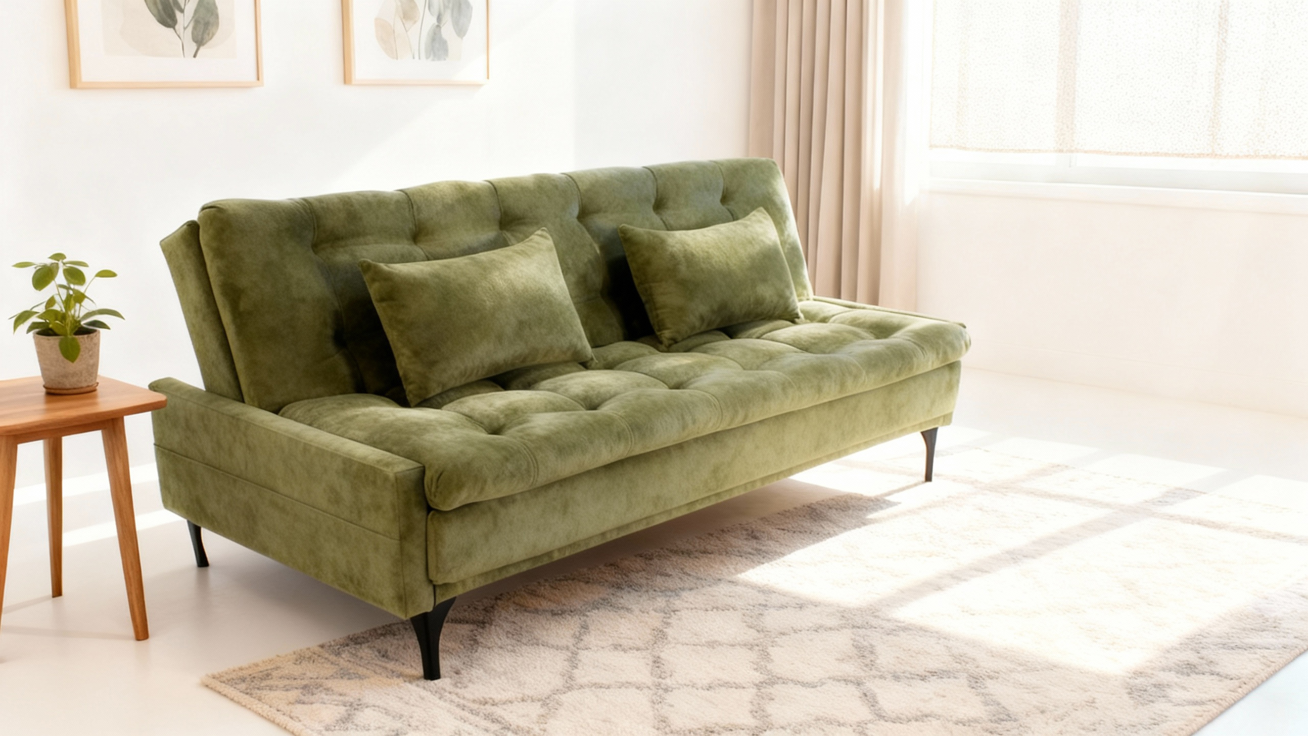 Sofa cama Soraya Tecido: L-527 Novo