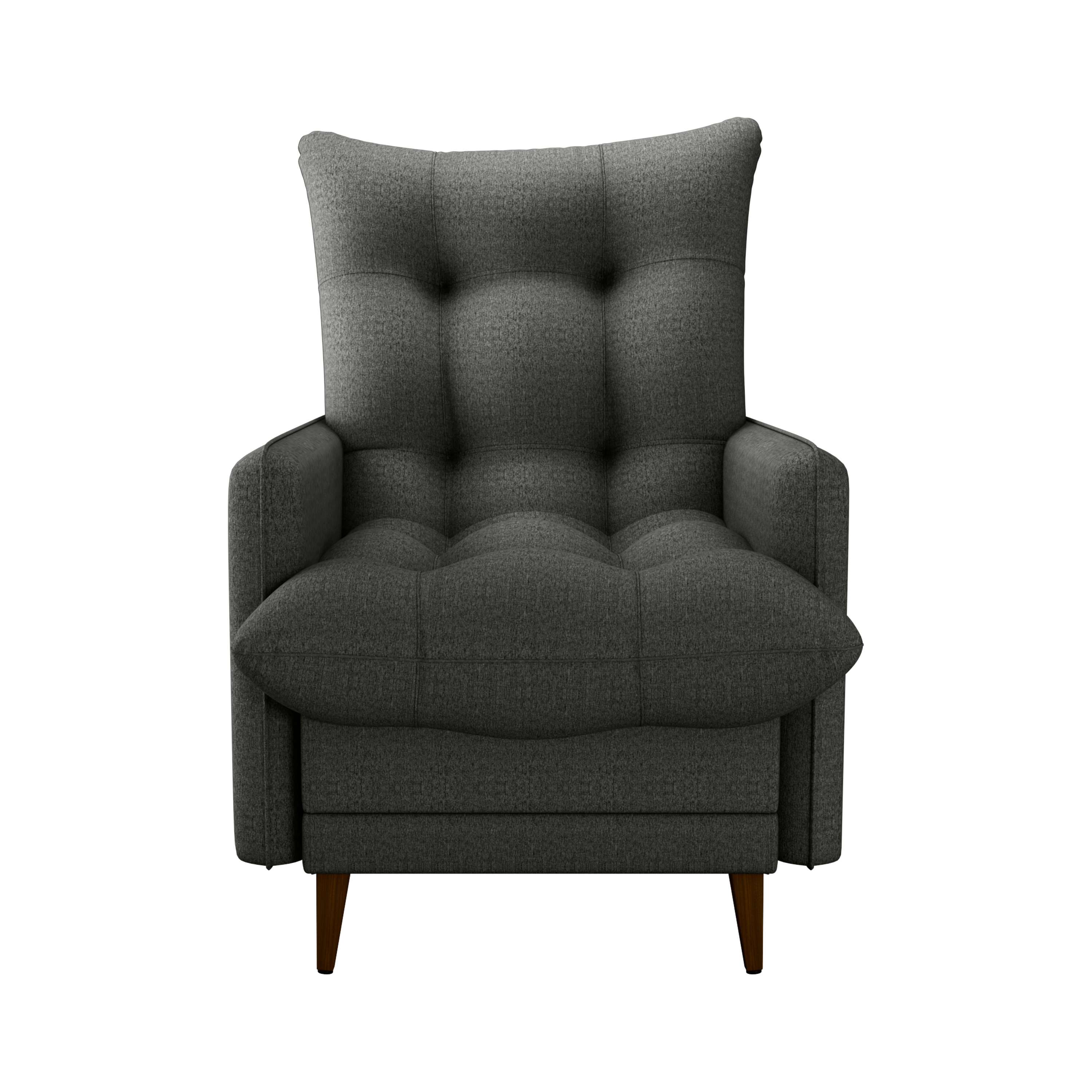 Poltrona + puff Montreal Tecido: E-484 Vancouver linen
