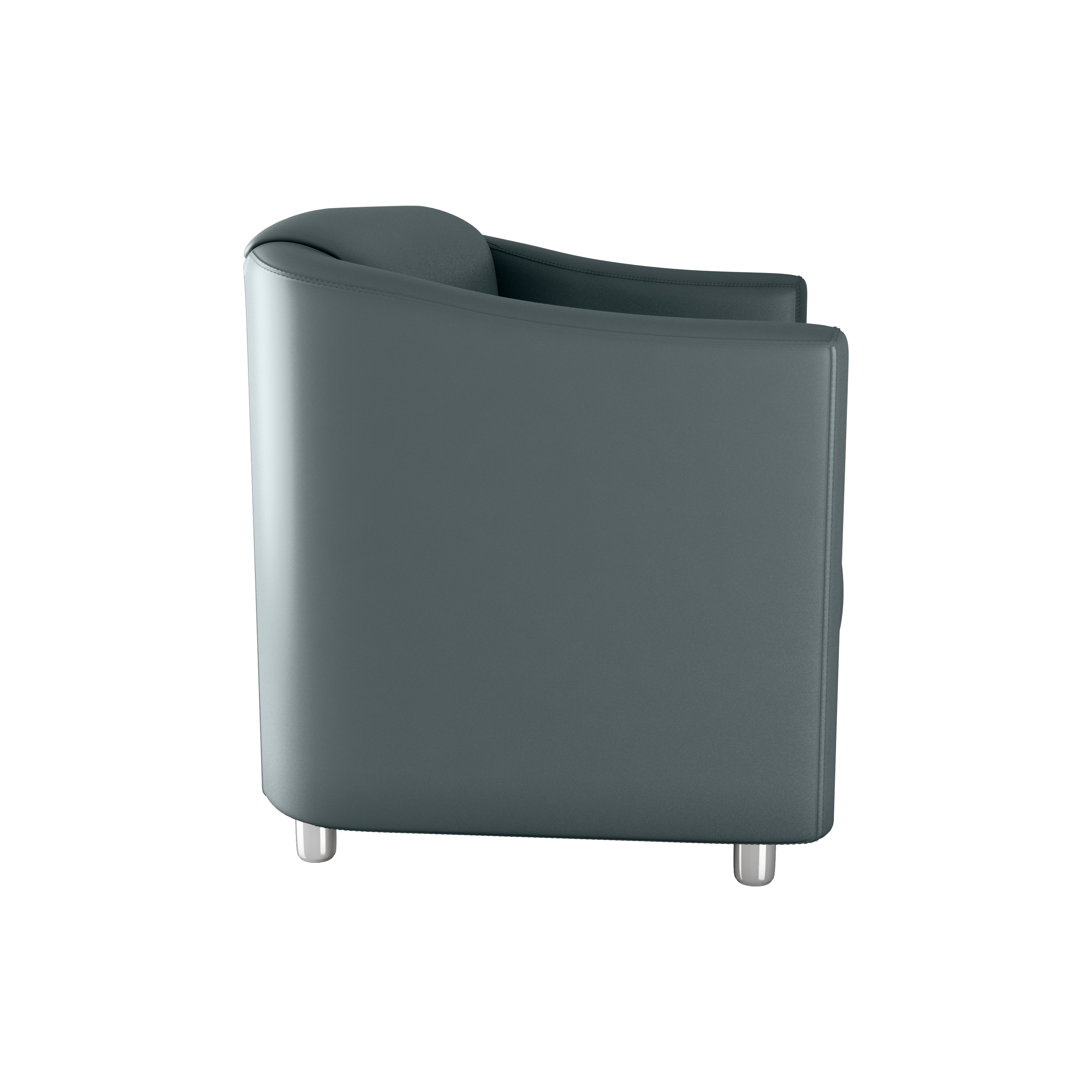 Poltrona decorativa Bia 2 lugares Tecido: F-296 Corano