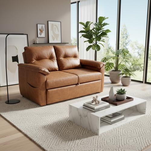 Sofa cama Tiffany Tecido: L-482 Frankfurt montana